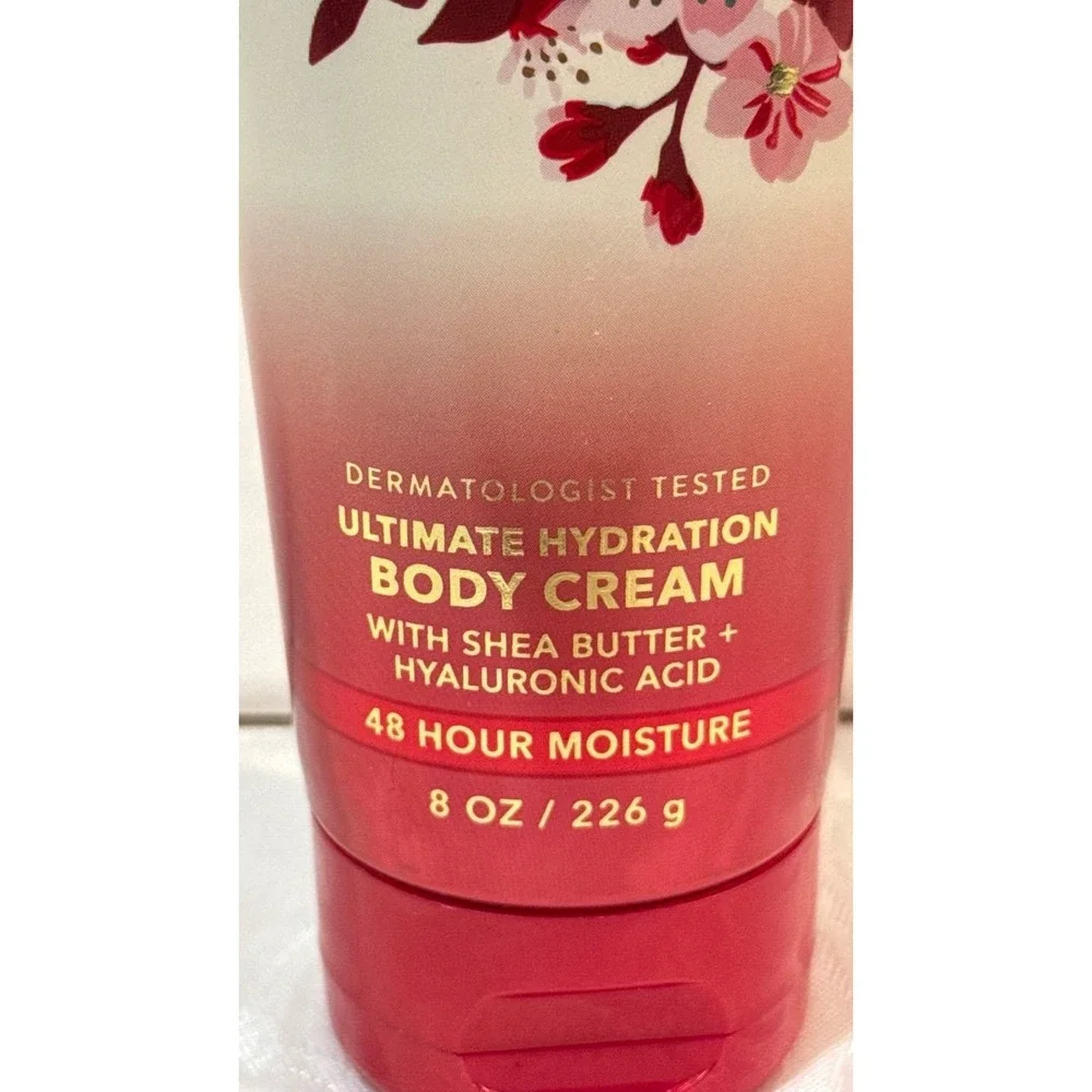 Bath & Body Works Aromatherapy Japanese Cherry Blossom Body Cream 8 oz